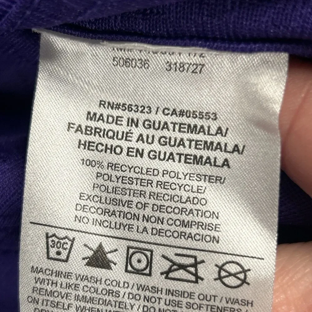 Minnesota Vikings Jersey Mens Large Purple #14 Stefon Diggs Football Nike NFL